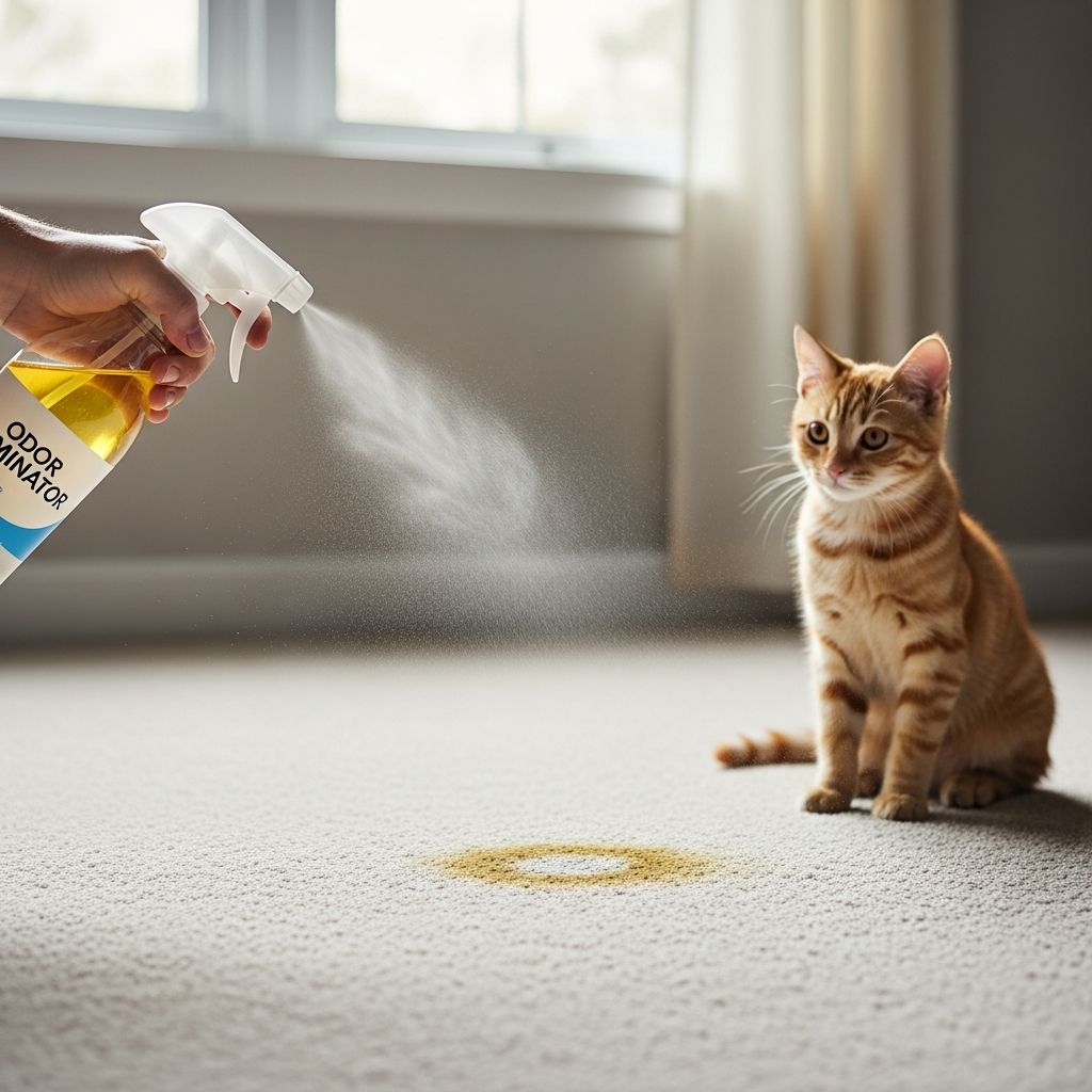 Cat Urine Odors: Effective Home Remedies And Enzyme Solutions Discover proven techniques and natural remedies to permanently remove cat urine smells from your home, preventing repeat incidents.