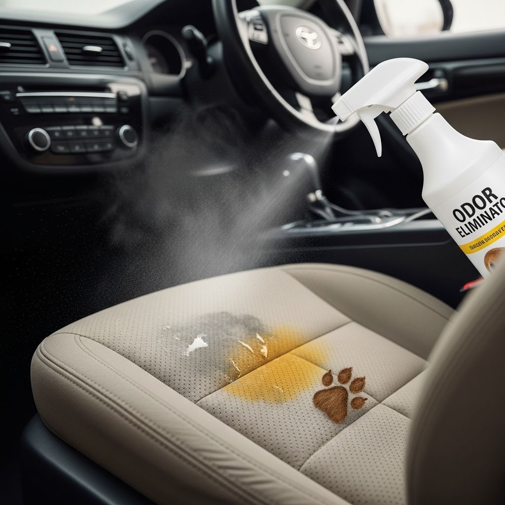 Eliminating Canine Urine Odors from Vehicle Interiors Complete guide to removing persistent pet odors from your vehicle's upholstery