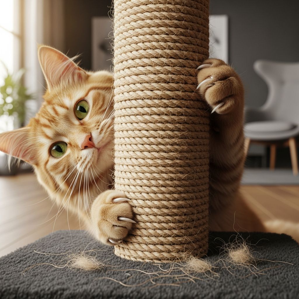 Stop Cat Scratching Furniture: Vet-Approved Methods Discover proven, humane strategies to redirect your cat's natural scratching instincts away from furniture and onto appropriate surfaces for a scratch-free home.