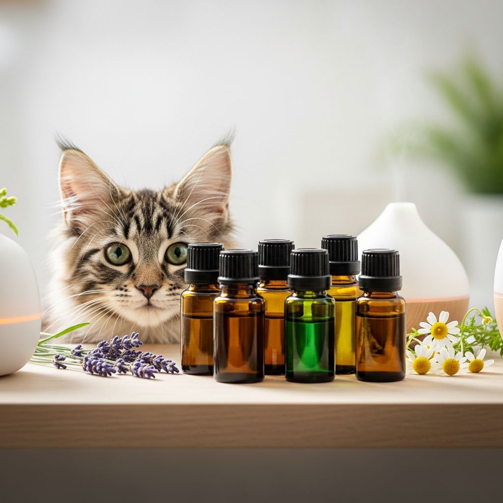 Essential Oils For Cats: 10 Toxic Oils And Safety Tips Discover why essential oils are dangerous for cats and learn safe alternatives for your feline friend's well-being.