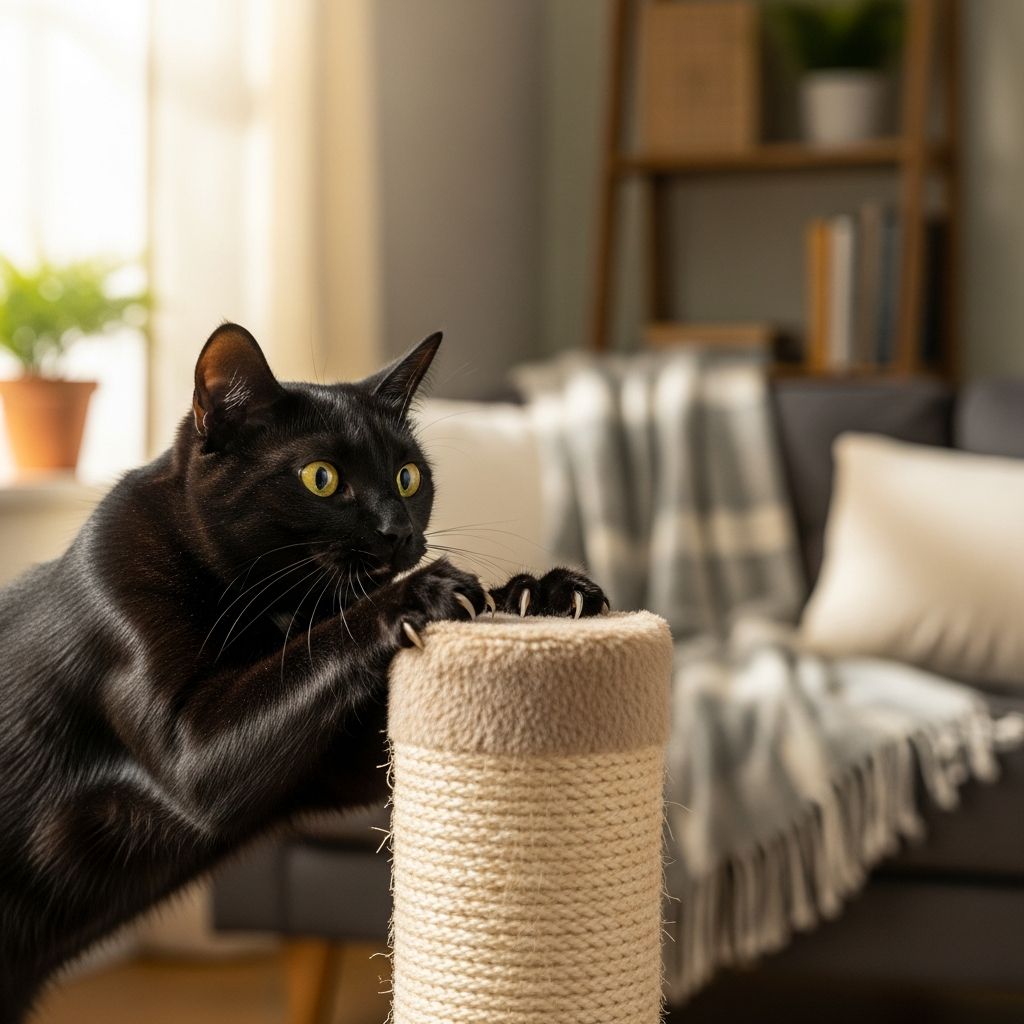 Discover how scratching posts support your cat's physical fitness, mental wellness, and natural behaviors while safeguarding your home.