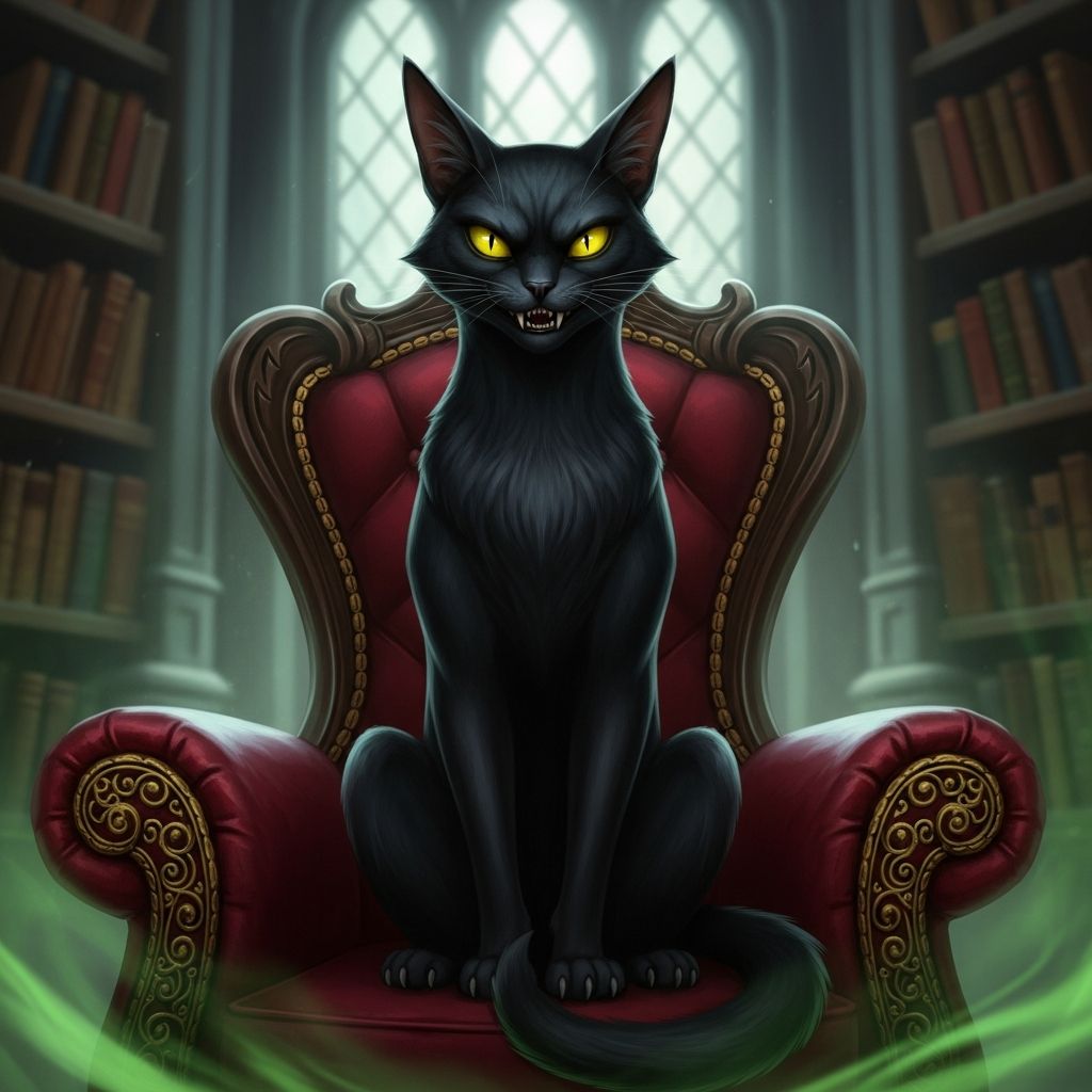150+ Evil Cat Names: Great Ideas for Your Dastardly Cat Discover 150+ evil cat names from villains, mythology, and pop culture for your mischievous feline.