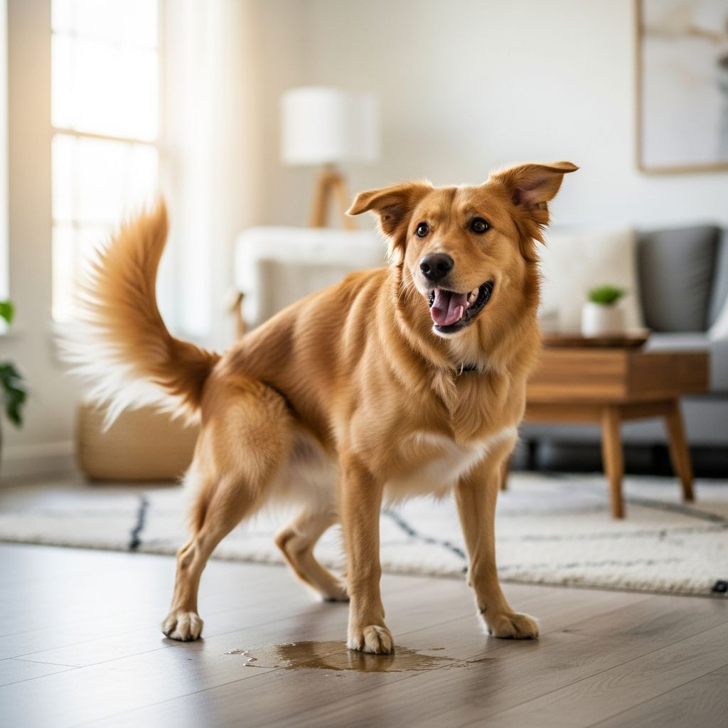 Dog Pees When Excited: Expert Tips To Stop Leaks Discover why your dog leaks urine during joyful moments and learn proven strategies to help them gain control for a cleaner home.