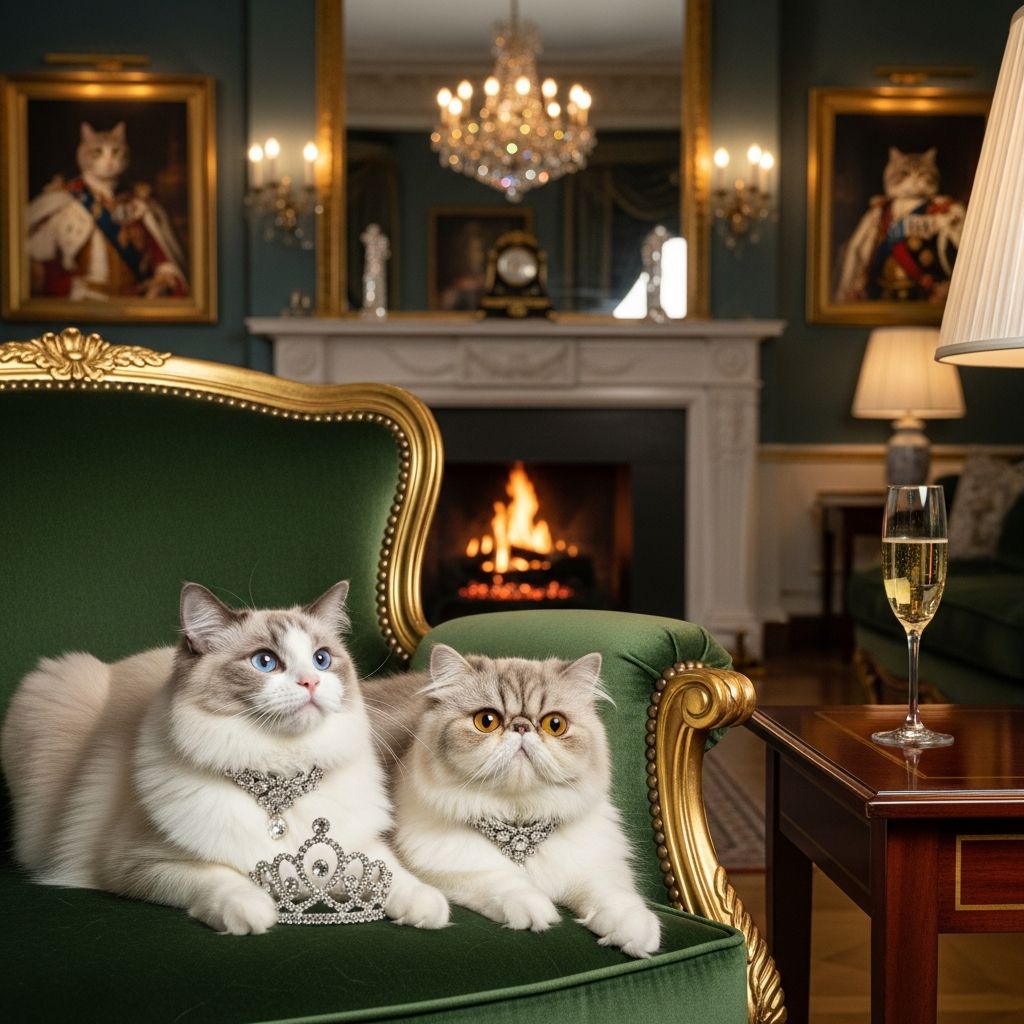 Discover the pampered felines of Hollywood's elite—from Taylor Swift's million-dollar cats to rescues cherished by stars.