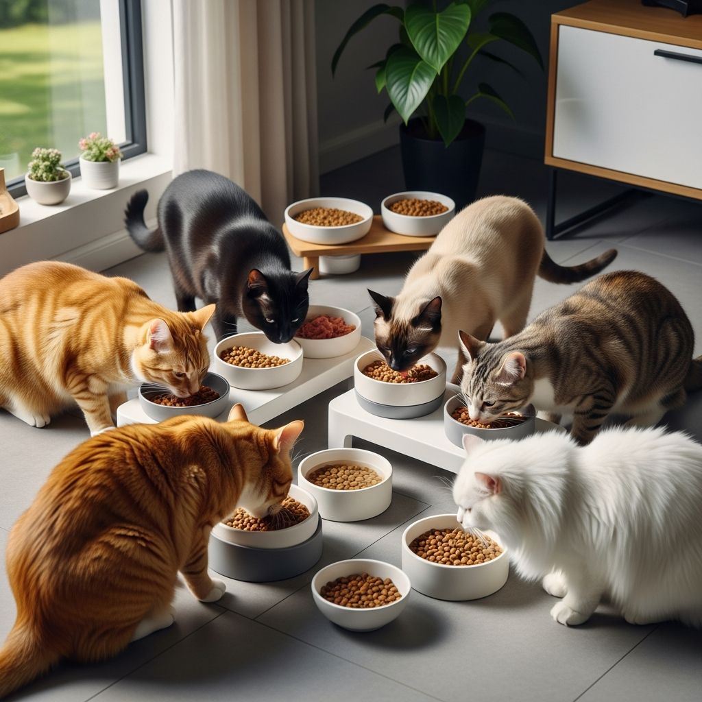 Feeding Multiple Cats: 9 Expert Ways For Stress-Free Meals Master the art of mealtime harmony in multi-cat homes with proven strategies for nutrition, separation, and stress reduction.