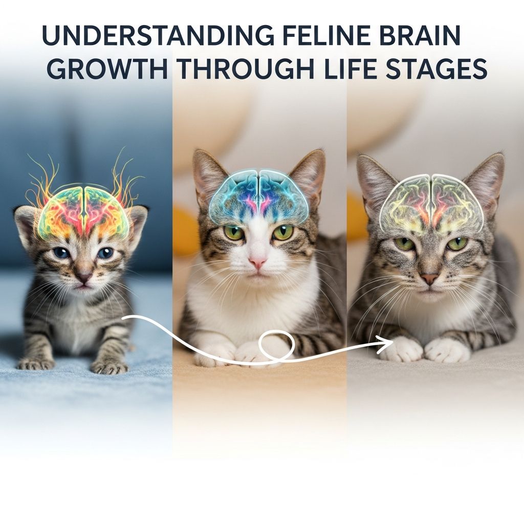 Discover how your cat's brain develops from birth through adulthood and shapes behavior