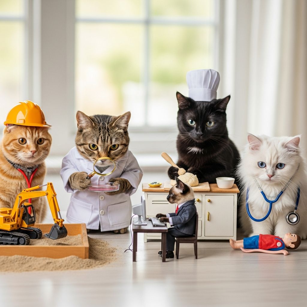 Feline Careers: 10 Best Jobs Cats Excel At Discover the playful world of cat professions where felines take on essential roles from pest control to companionship, blending fun and functionality in everyday life.
