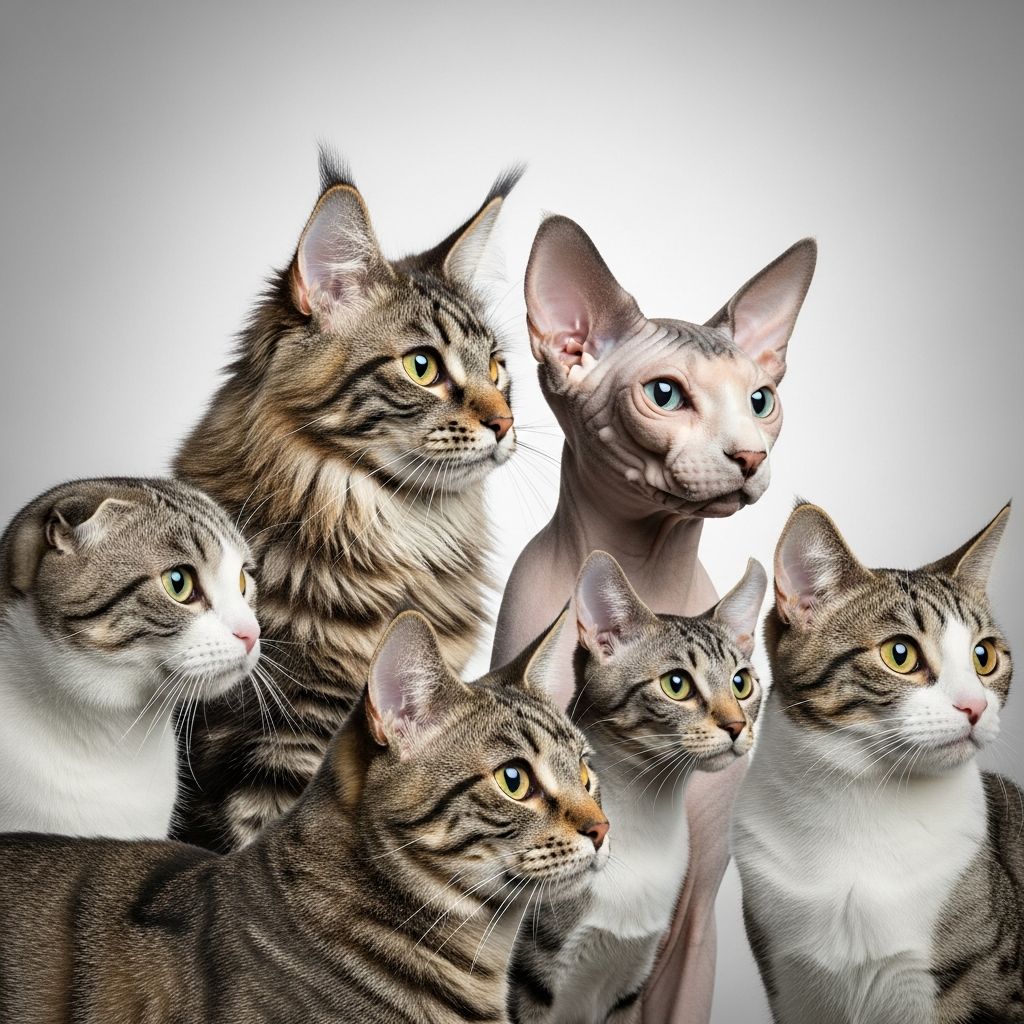 Feline Ear Mutations: Breeds With Distinctive Ear Shapes Discover cat breeds with unique folded and curled ears shaped by genetics