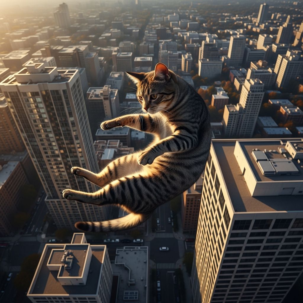 Discover why cats survive extreme falls and what injuries result from high-rise incidents.