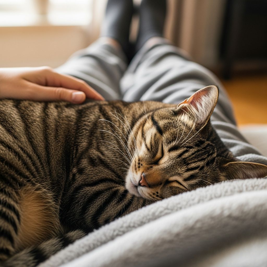 Understanding Feline Sleep Behavior on Your Legs Discover why your cat chooses your legs as their favorite sleeping spot and what it reveals about your bond.