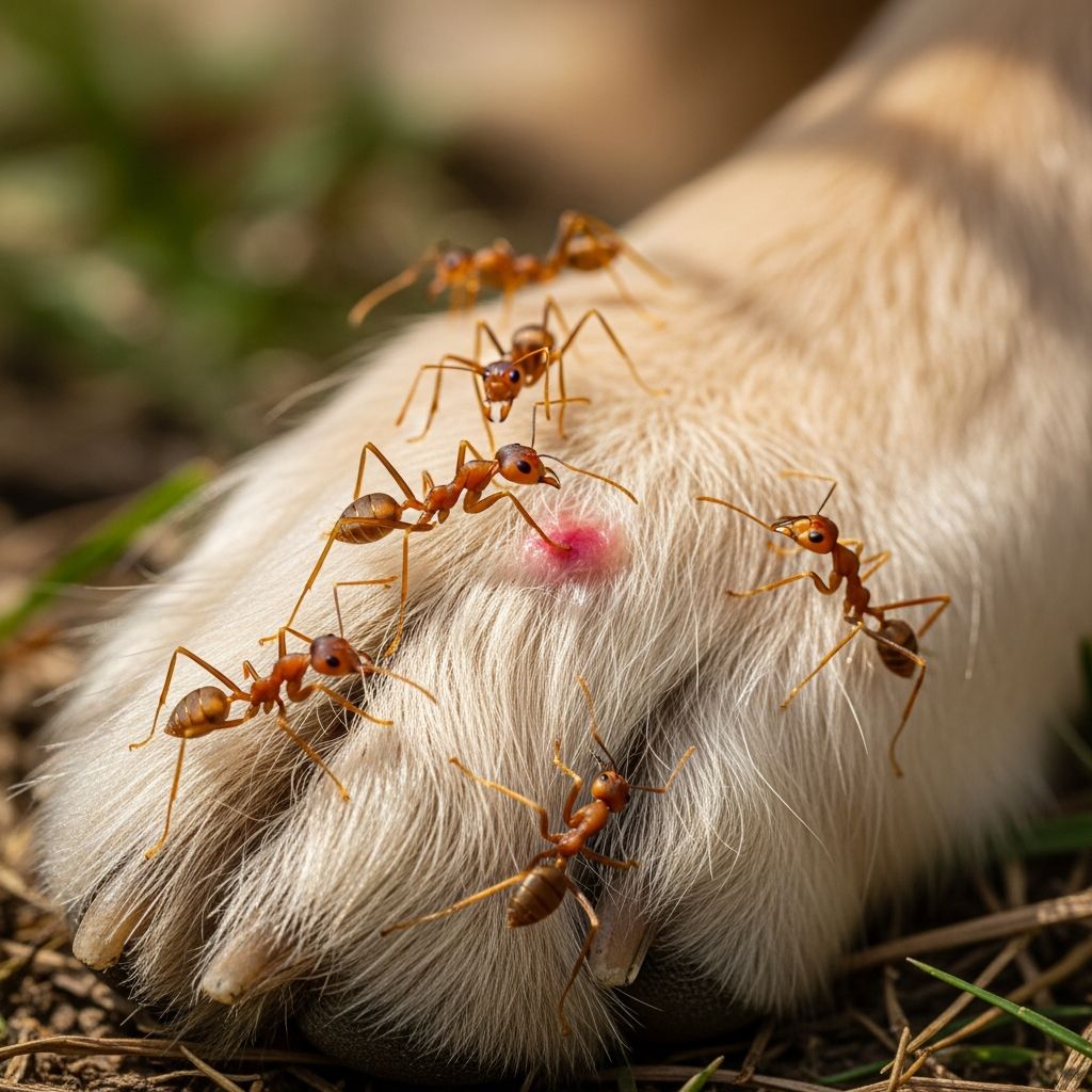 Fire Ant Stings In Dogs: Immediate Care, Symptoms, Prevention Learn essential steps to protect your dog from painful fire ant stings, recognize symptoms, and provide immediate relief for quick recovery.