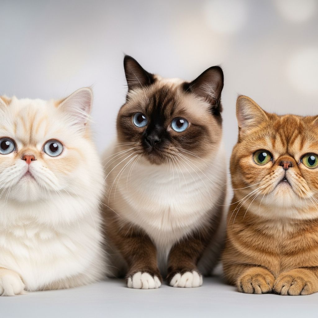 Discover the charm, care needs, and health realities of adorable flat-faced cat breeds like Persians and more.