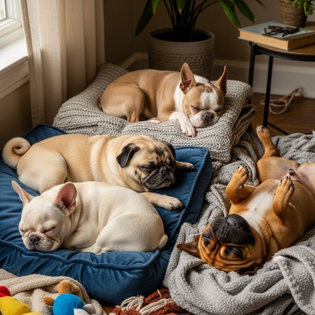 Why brachycephalic dogs struggle with sleep apnea, disrupted patterns, and daytime fatigue—and how to help them rest better.