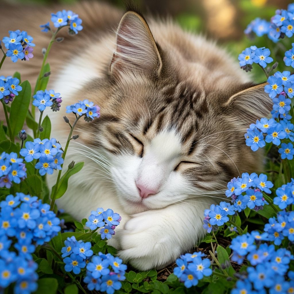 Forget-Me-Nots And Cats: What Cat Owners Need To Know Discover if delicate forget-me-not flowers pose any danger to your feline friends and learn essential tips for a pet-safe garden.