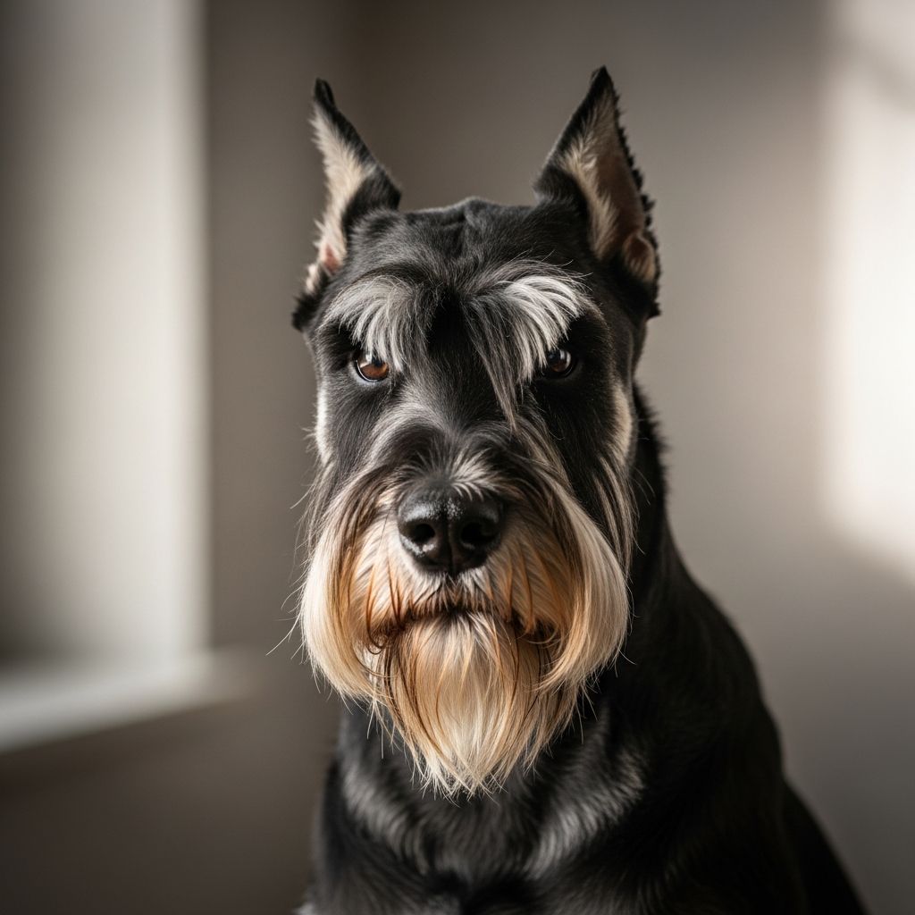 Giant Schnauzer Complete Guide: Training, Care & Health Tips Discover the bold, versatile Giant Schnauzer: history, traits, care tips, and why this guardian breed excels in work and family life.