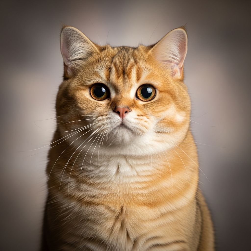 Golden British Shorthair Cat: Guide To Facts, Care & History Discover the stunning Golden British Shorthair: a loyal, easygoing companion with a shimmering golden coat and teddy bear charm.