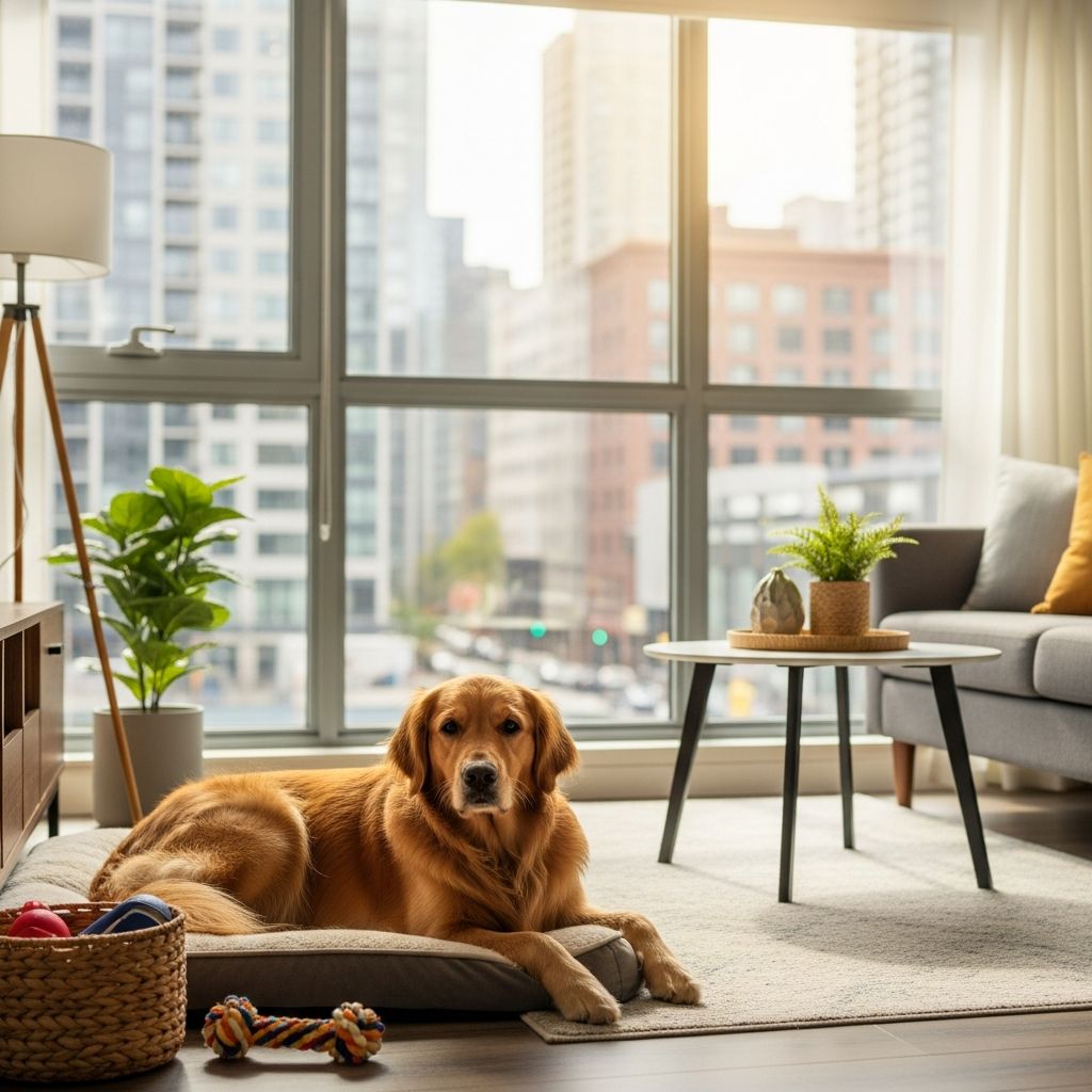 Golden Retrievers in Urban Homes: Apartment Living Guide Discover how to successfully raise a Golden Retriever in apartment settings with expert strategies and practical solutions.