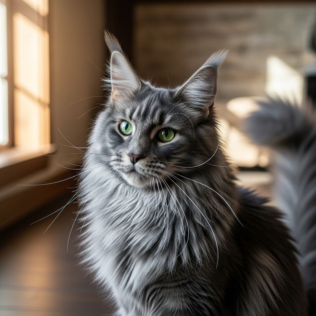 Gray Maine Coon Cats: Essential Guide To Elegant Gentle Giants Discover the majestic world of gray Maine Coon cats, from their striking silver coats to their gentle giant personalities and care needs.