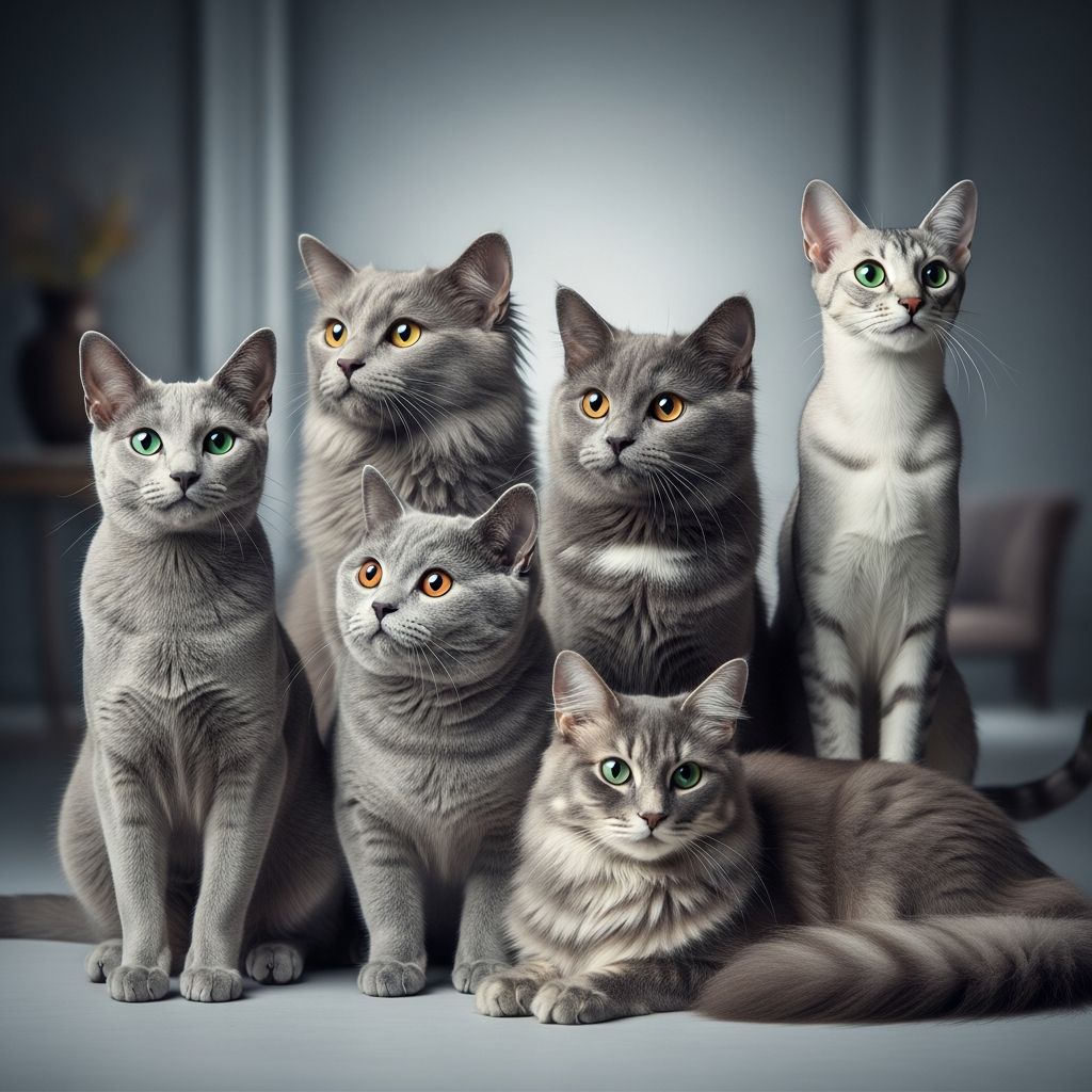 Grey Cat Breeds: 12 Elegant Silver-Blue Cats For Every Home Discover the most beautiful grey cat breeds, their unique personalities, care needs, and why they're perfect family pets.