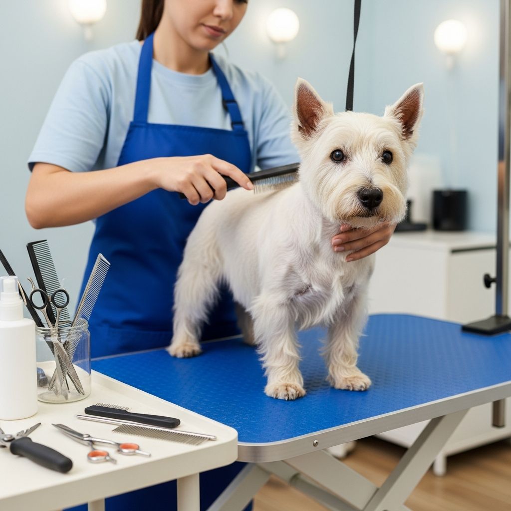 Grooming Your Westie: Complete At-Home Guide Master the art of West Highland Terrier grooming at home with expert tips on brushing, bathing, trimming, and more for a healthy, stylish coat.