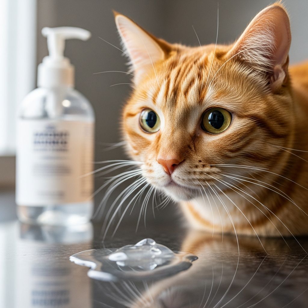 Discover why hand sanitizers pose serious risks to cats and learn essential safety measures for pet owners.