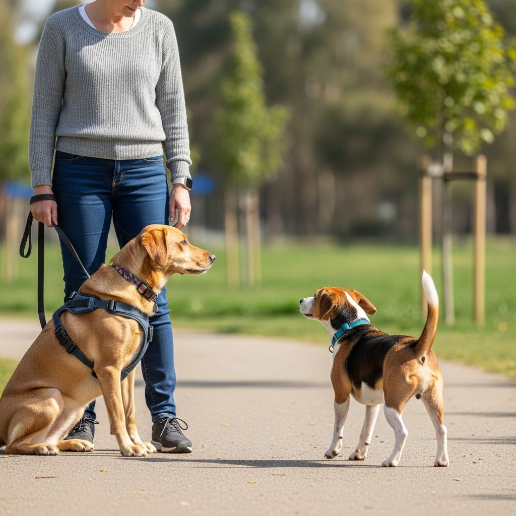 Handling Off-Leash Dog Encounters Safely Master proven strategies to protect your dog from unexpected off-leash threats during walks and outings.