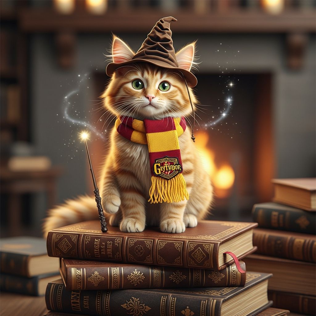 Harry Potter Cat Names: Magical Names for Your Feline Discover enchanting Harry Potter-inspired cat names for your magical feline companion.
