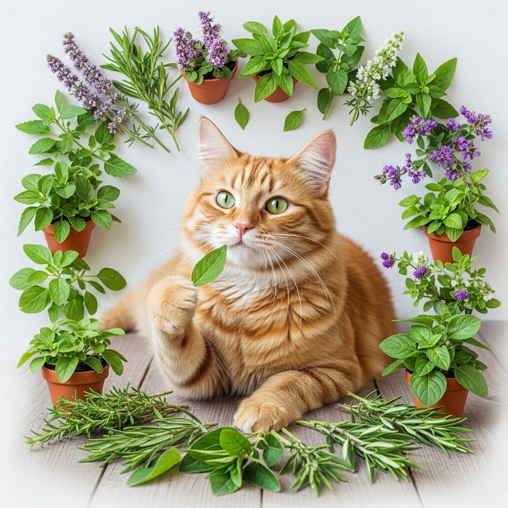 16 Herbs for Cats That Improve Health & Are Feline Friendly Discover 16 safe, vet-approved herbs for cats that boost health, reduce stress, aid digestion, and provide natural enrichment for your feline friend.