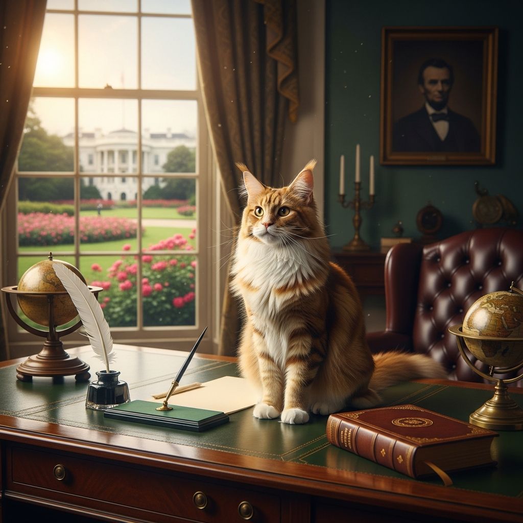 Discover the charming tales of presidential cats from Lincoln's Tabby and Dixie to Biden's Willow, shaping White House history.