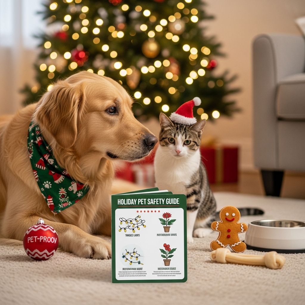 Essential strategies to protect your pets from seasonal dangers and ensure joyful holidays for everyone.