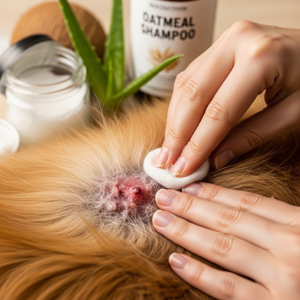 Effective home remedies and treatments for managing moist dermatitis in dogs safely and quickly.