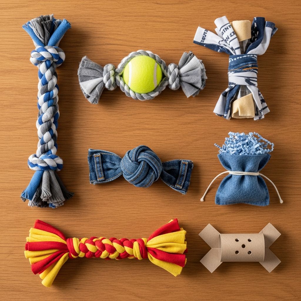 Dog Toys To Make At Home: 7 Easy DIY Ideas Budget-friendly DIY dog toys from household items: keep your pup entertained without spending a fortune on pet store versions.