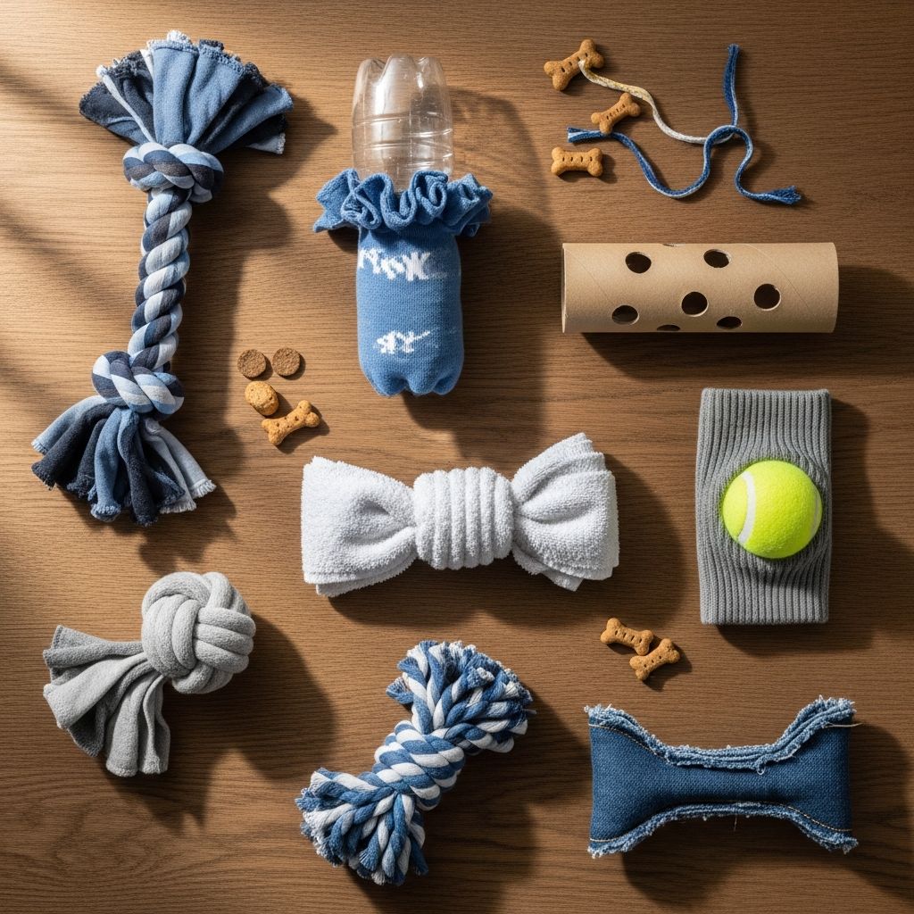 DIY Dog Toys: 7 Easy Toys To Make At Home Save money and keep your pup entertained with these simple, budget-friendly DIY dog toys using household items.