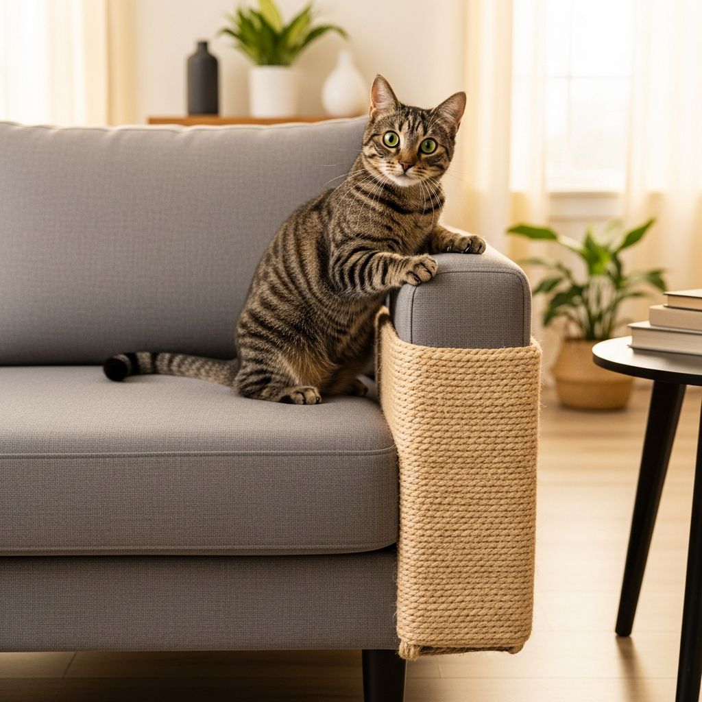 Homemade Furniture Guards for Feline Scratching Build budget-friendly solutions to protect your furniture from cat damage