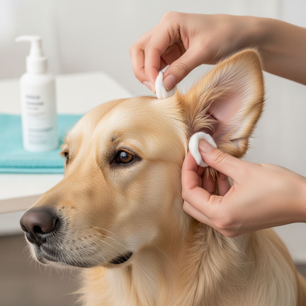 Learn essential steps, solutions, and tips for safely cleaning your dog's ears at home to prevent infections and maintain health.