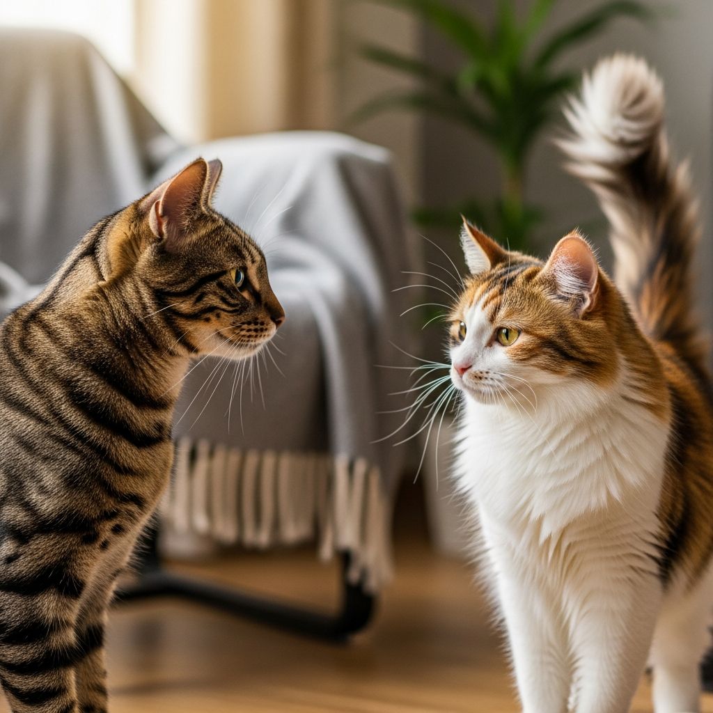 How Do Cats Communicate With Each Other? Unravel the fascinating world of feline communication through body language, vocalizations, touch, and scents that cats use daily.