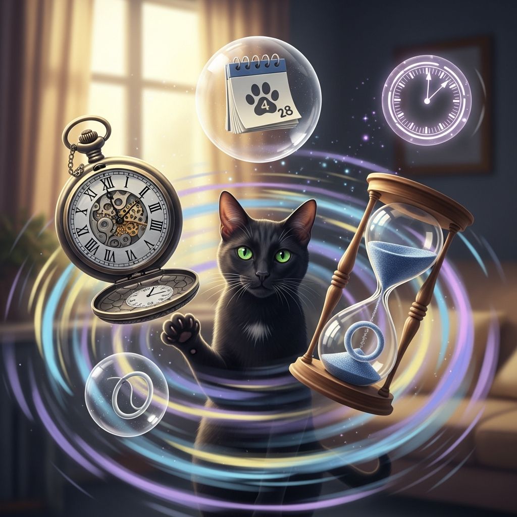 How Cats Perceive Time: 4 Surprising Ways They Sense It Discover the fascinating science behind how cats sense time, their circadian rhythms, and if time feels different for felines than humans.