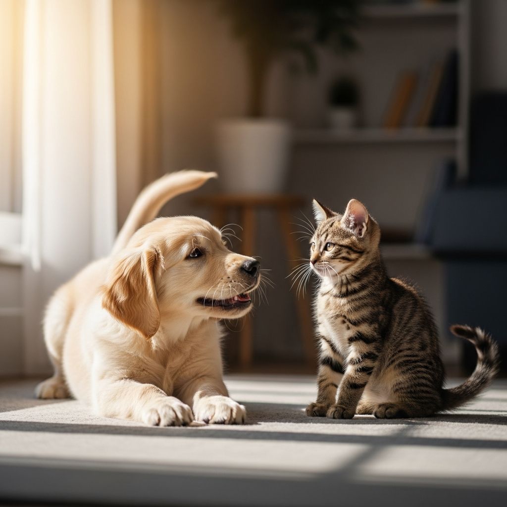 How Dogs And Cats Communicate: Expert Tips To Strengthen Bonds Unlock the secrets of interspecies harmony: Discover how dogs and cats use body language, sounds, and scents to understand each other and humans.