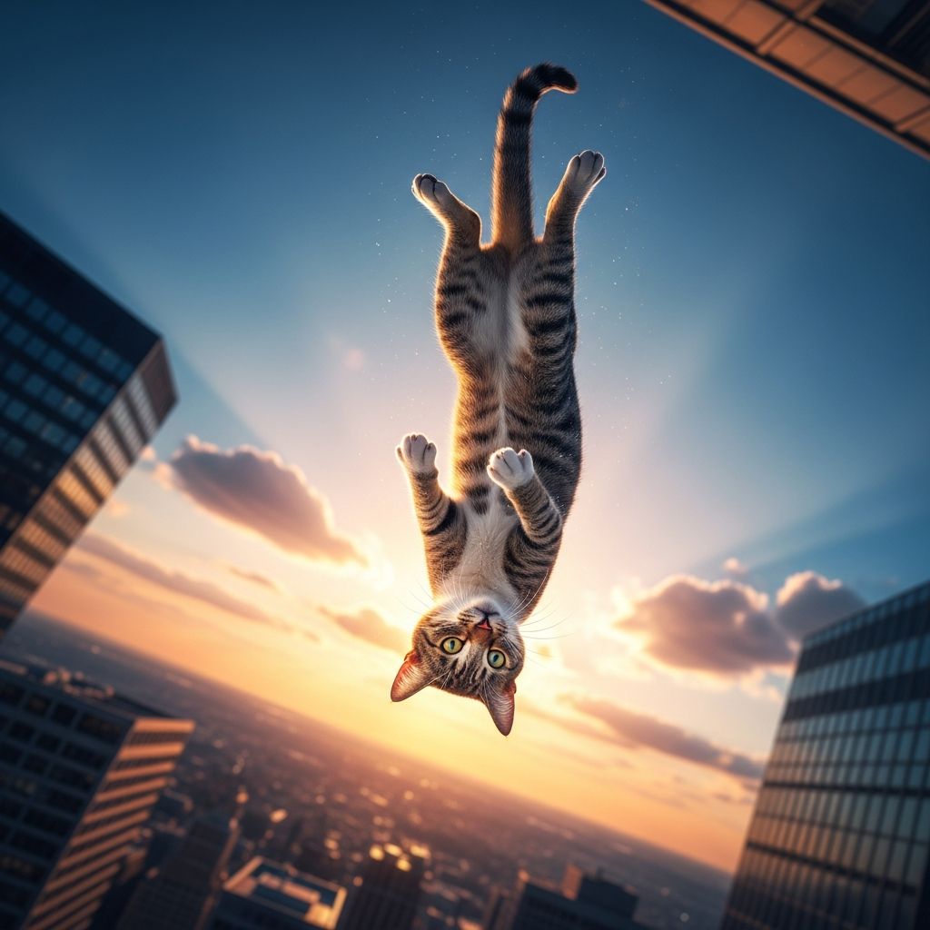 How Far Can Cats Fall Without Hurting Themselves? Discover the surprising truth about cats' ability to survive falls from great heights and essential safety tips for cat owners.