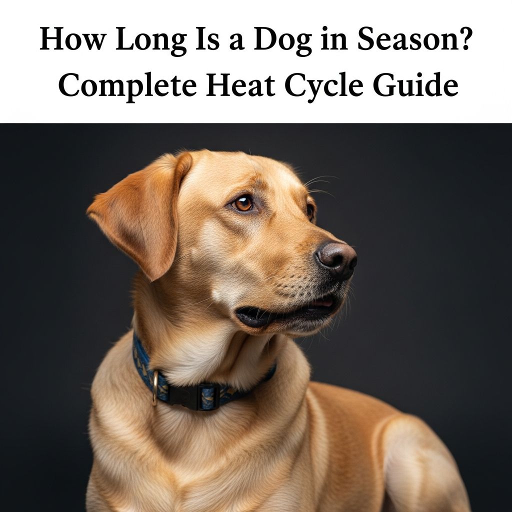 Understanding your female dog's heat cycle: duration, stages, and what to expect.