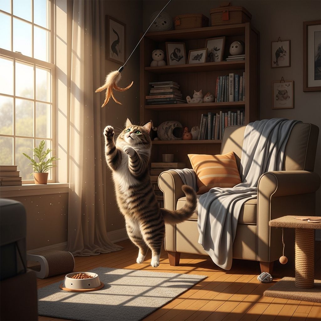 Playtime For Cats: 20-60 Minutes Daily Across 4 Life Stages Discover the ideal daily playtime for cats to boost health, reduce stress, and strengthen your bond—essential guide for cat parents.