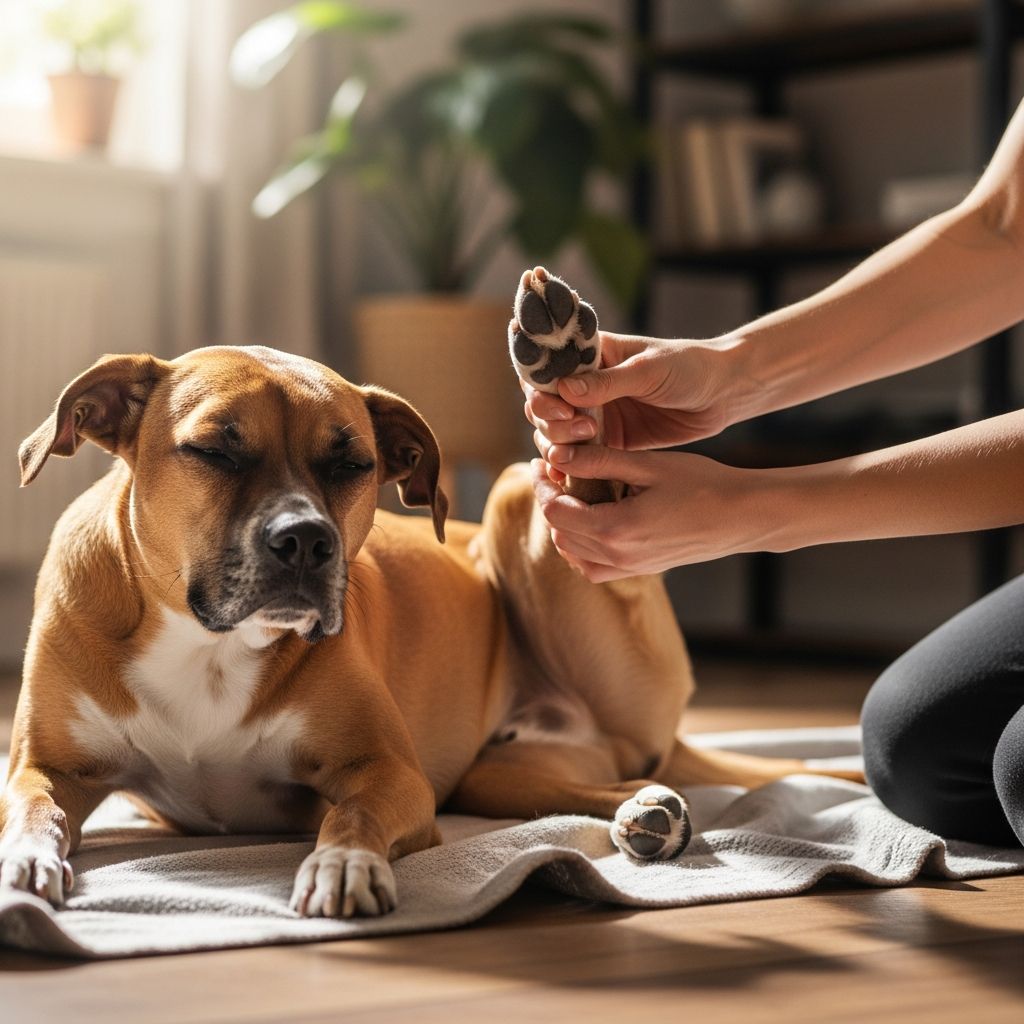 How To Stretch And Massage Your Dog: Easy Step-By-Step Guide Learn simple stretches and massage techniques to boost your dog's mobility, reduce pain, and strengthen your bond at home.