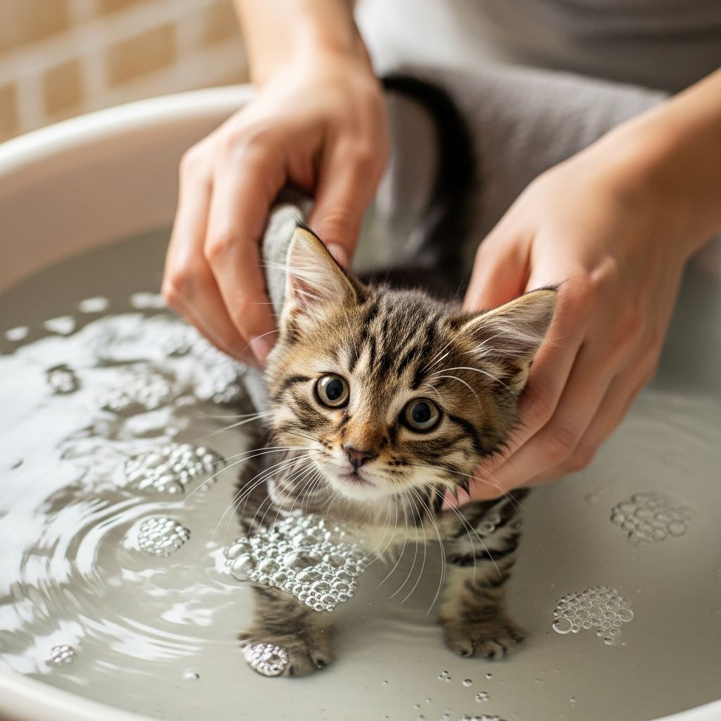 How To Bathe A Kitten: 7 Easy, Vet-Recommended Steps Step-by-step guide to safely bathe your kitten, reduce stress, and keep them clean and healthy at home.