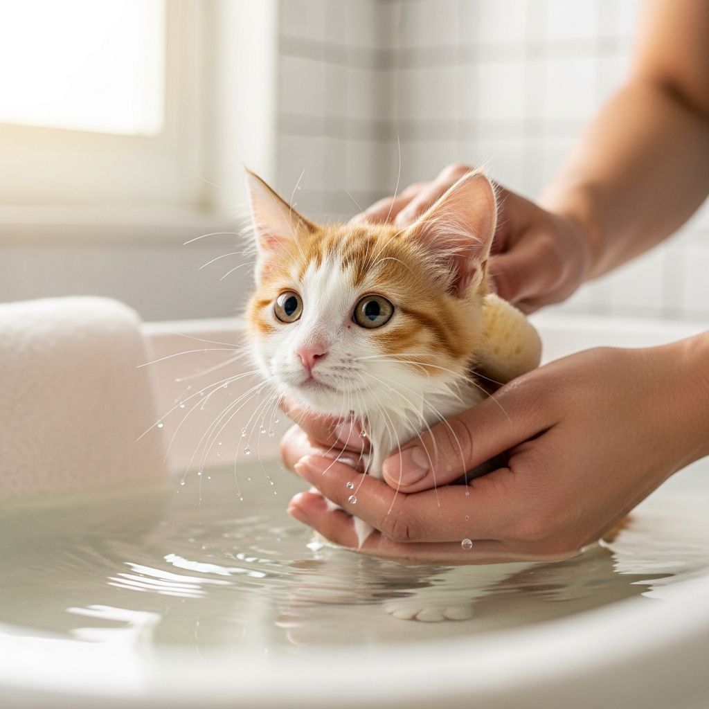 How to Bathe Your Kitten: 5 Vet-Approved Steps Master the art of bathing your kitten with our vet-approved 5-step guide, including tips for orphans and stress-free techniques.