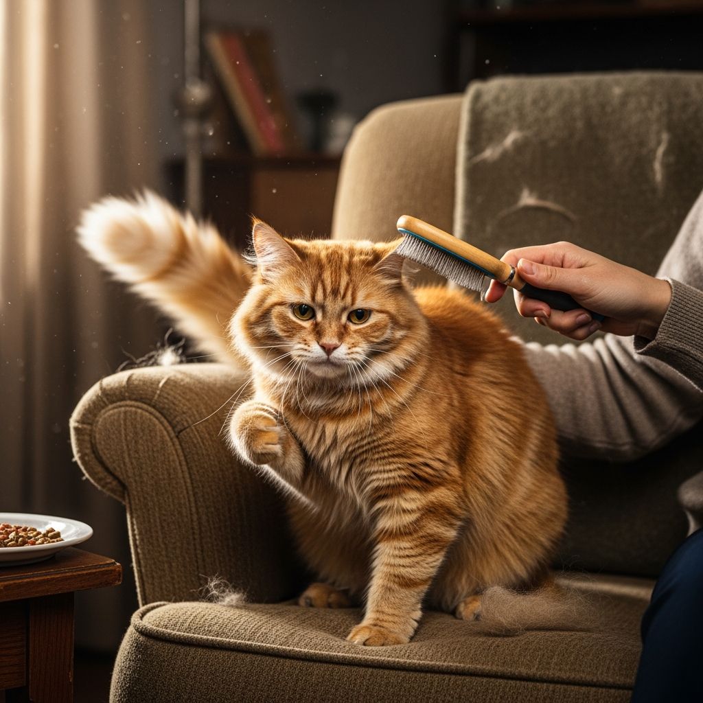 Vet-reviewed tips to make brushing easier for cats who hate it, reducing shedding and building trust.