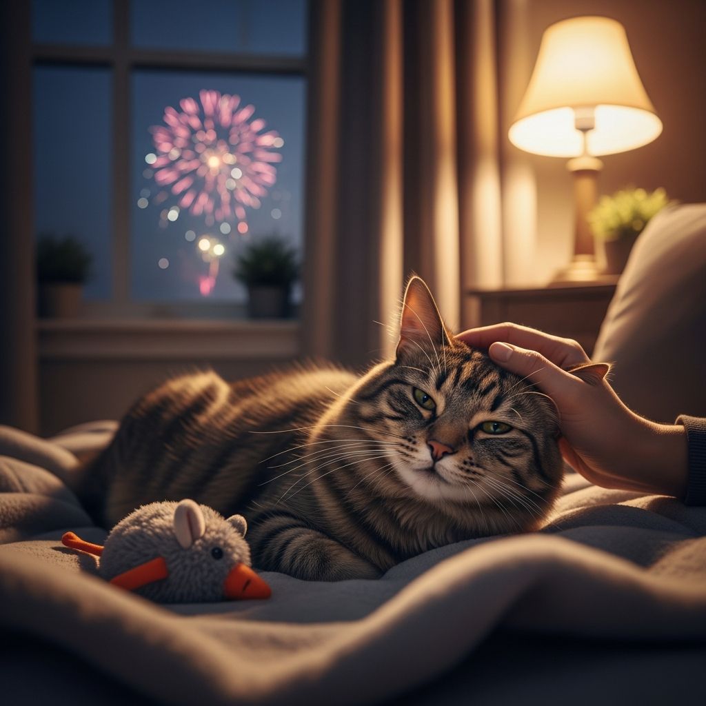 How To Calm Your Cat During Fireworks: Expert Tips Expert tips to soothe fireworks anxiety in cats, from safe spaces to vet-approved calming aids for stress-free celebrations.