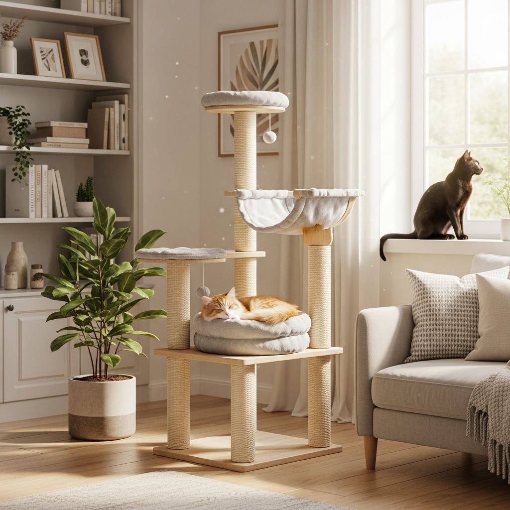 How to Choose a Cat Tree and Where to Place It Expert guide to selecting the perfect cat tree for your feline friend and optimal placement in your home for maximum enjoyment.