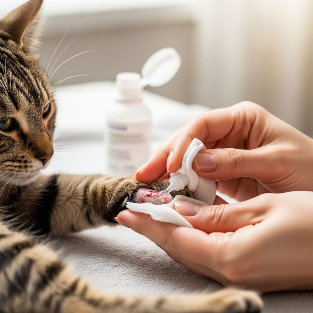 Learn essential vet-approved steps to safely clean and care for your cat's wounds at home while knowing when to seek professional help.