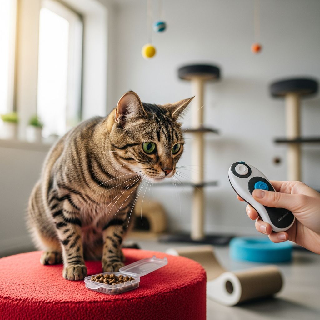 How to Clicker Train a Cat: A Complete Guide Master clicker training for cats with our step-by-step guide to teaching tricks and behaviors.