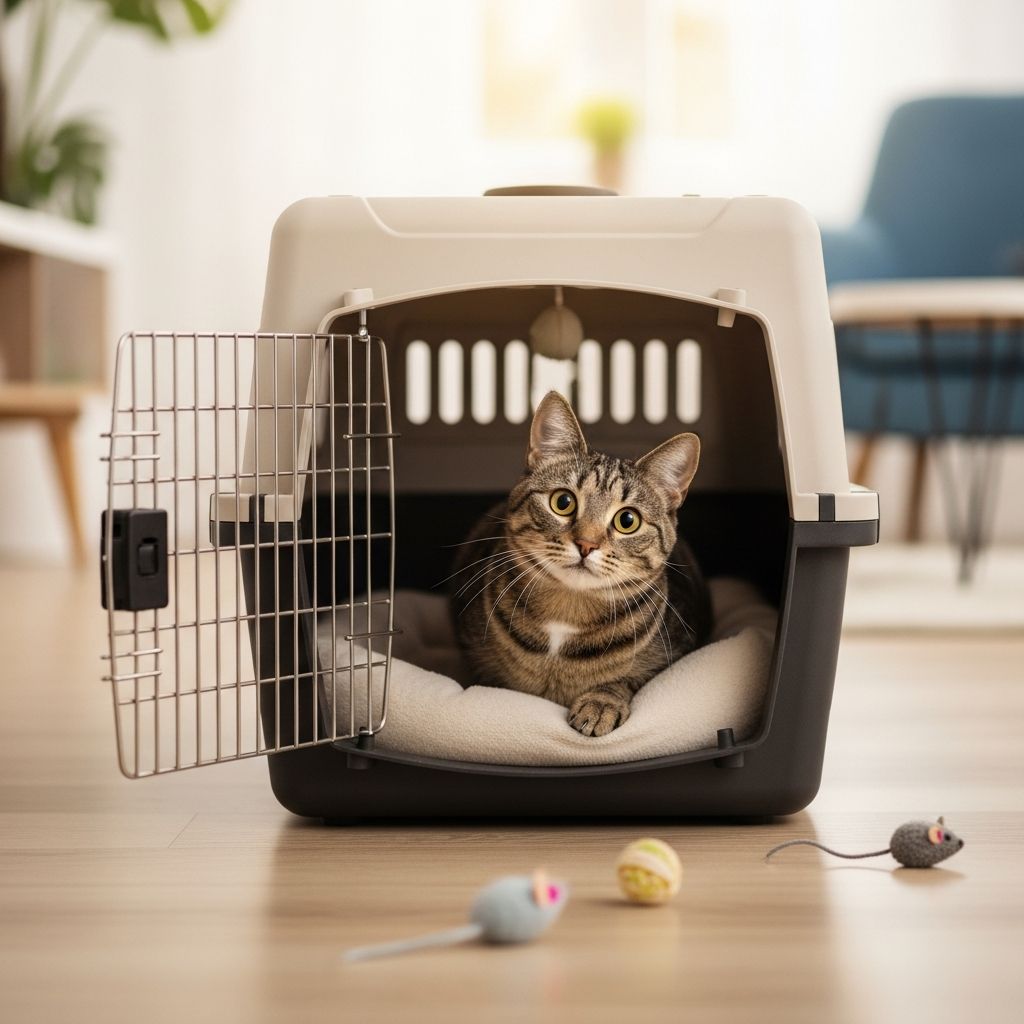 How to Crate Train My Cat: 8 Vet-Approved Tips Master crate training your cat with these 8 vet-approved tips to ensure safe, stress-free travel and a comfortable safe space.